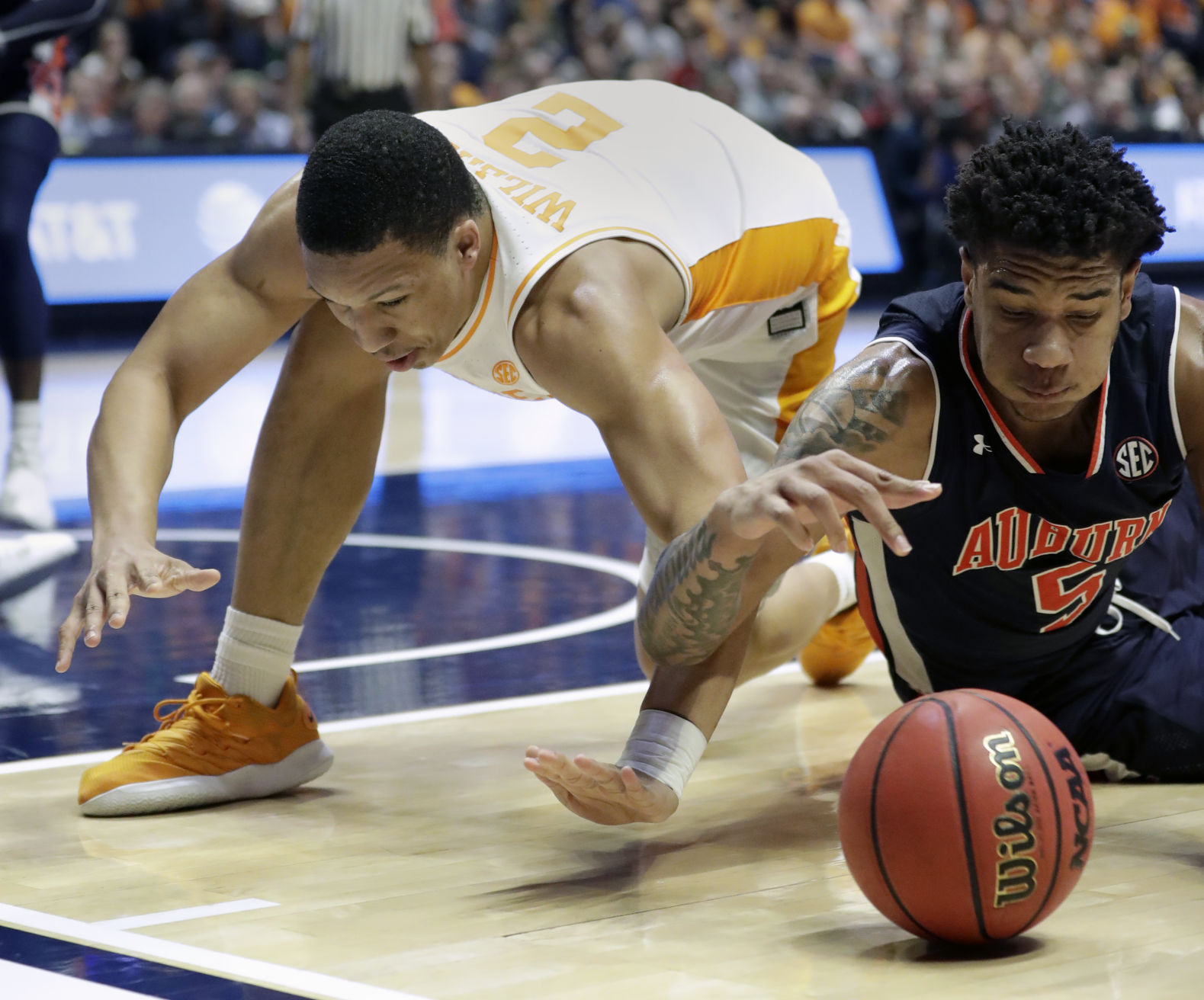 Auburn vs. Tennessee, SEC Tournament championship